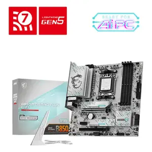 Mātesplate MSI B850M GAMING PLUS WIFI — AMD B850, Socket AM5, micro ATX, DDR5, 4 DIMM, 3x M.2, Wi‑Fi 7, 5Gb LAN
