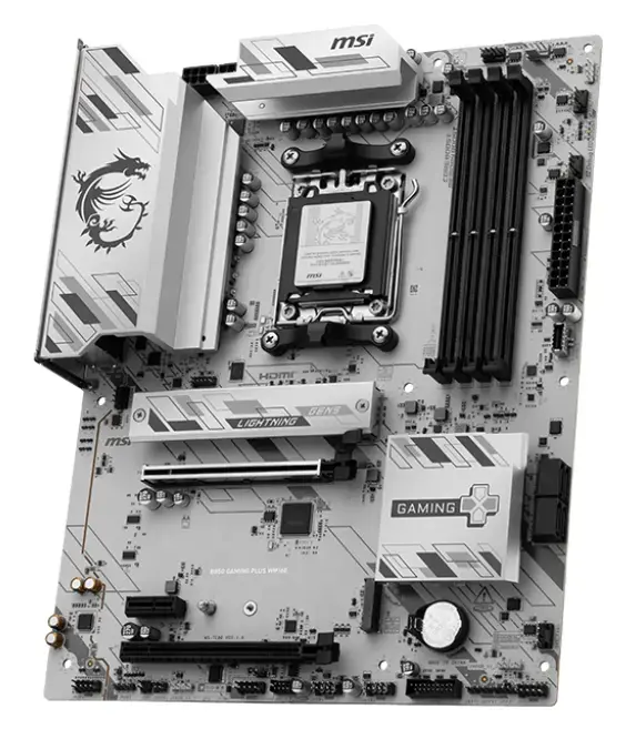 MSI B850 GAMING PLUS WIFI6E ATX Socket AM5 mātesplate Photo 3