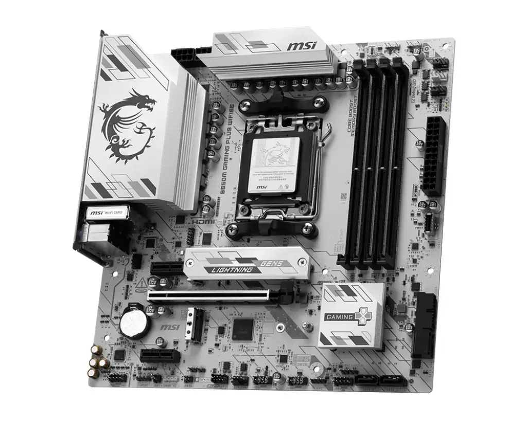 MSI B850M GAMING PLUS WIFI6E micro ATX mātesplate Photo 3