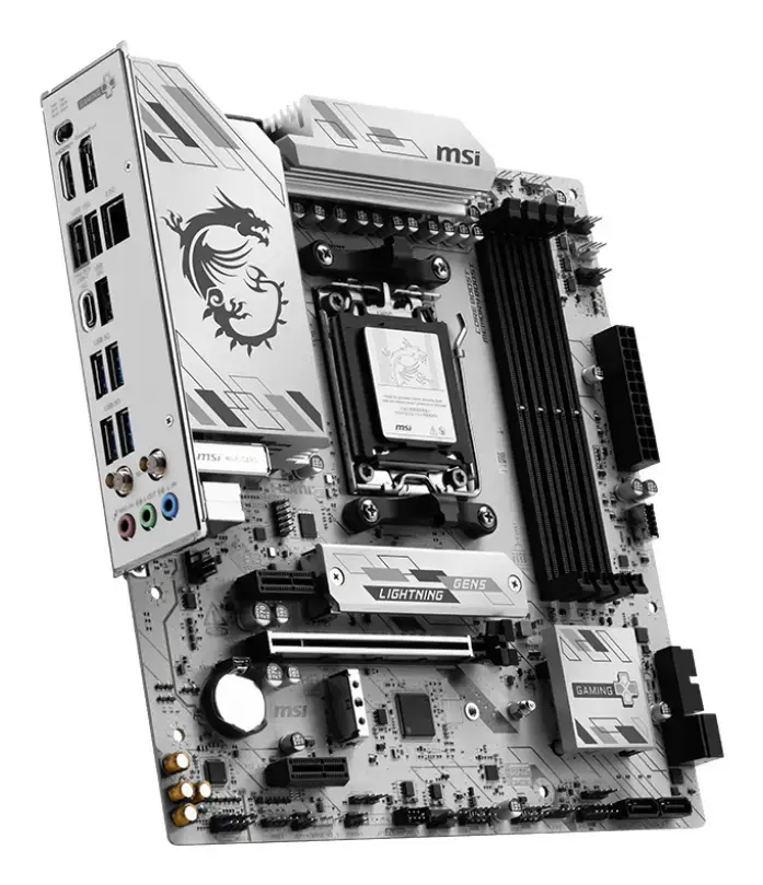 MSI B850M GAMING PLUS WIFI6E micro ATX mātesplate Photo 4