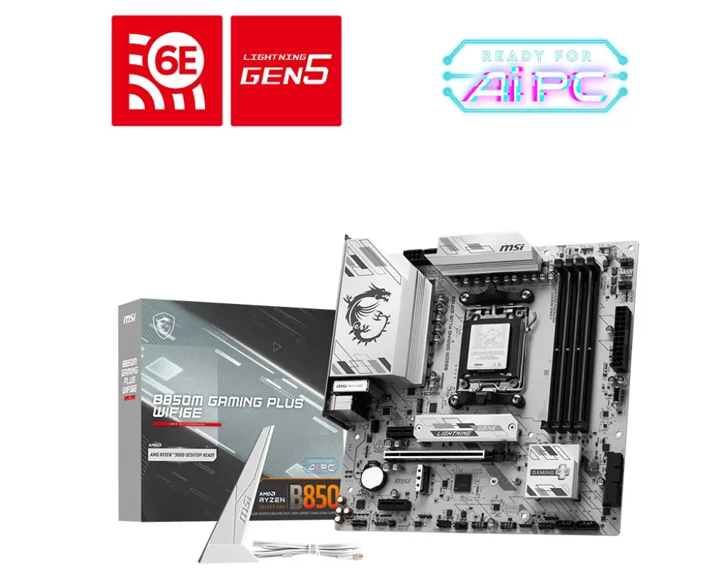 Mātesplate MSI B850M GAMING PLUS WIFI6E