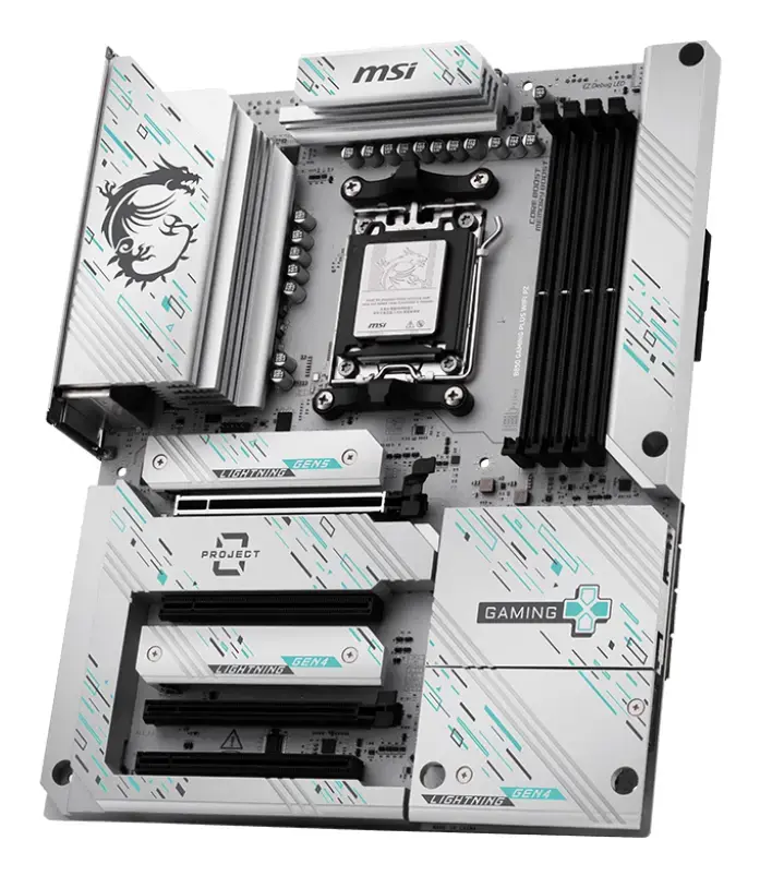 Материнская плата MSI B850 GAMING PLUS WIFI PZ Photo 4