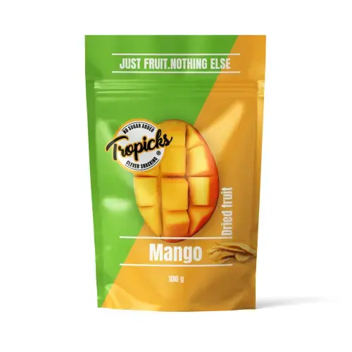 Žāvēti mango Tropicks 100 g — Tropicks 320762 Photo 5