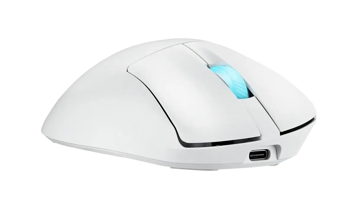 Peles paliktnis ASUS ROG Keris II Origin WHT Photo 5