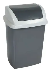 Maul 9521087 Rectangular Trash Can 10 L Plastic Polypropylene