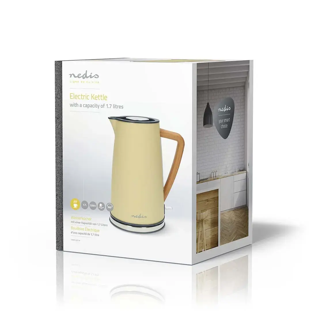 Electric kettle Nedis KAWK510EYW 1.7 L Photo 8