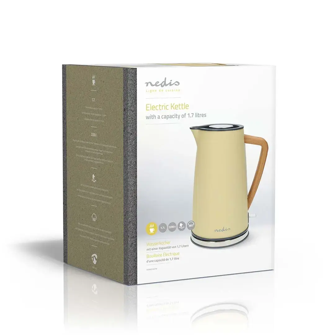 Electric kettle Nedis KAWK510EYW 1.7 L Photo 9