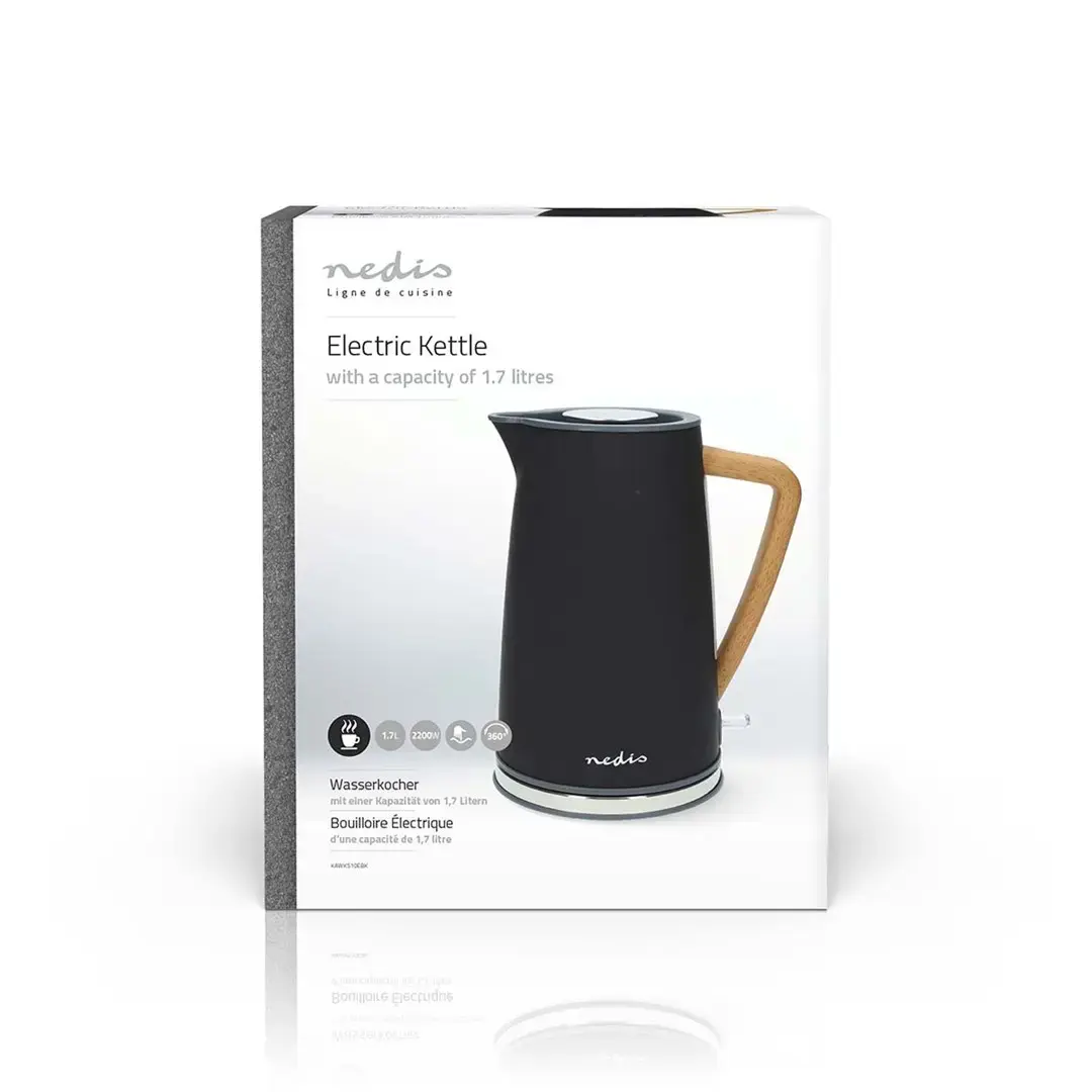 Electric kettle Nedis KAWK510EBK 1.7 L 2200 W Photo 8