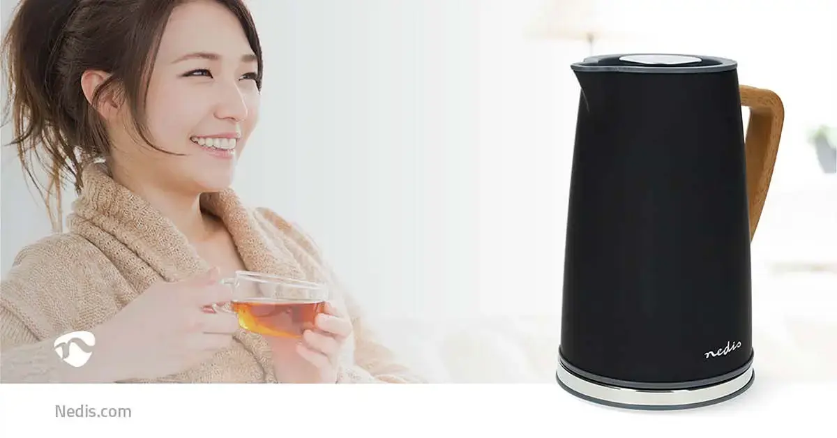 Electric kettle Nedis KAWK510EBK 1.7 L 2200 W Photo 11