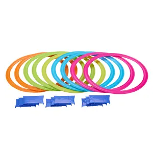 Ring Toss Game Eddy Toys Model 2244334 — 10 Rings Set for Outdoor and Indoor Play