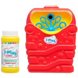 Burbuļu mašīna IPLAY 3168275 — portatīvs elektriskais burbuļu ģenerators, kompakts, viegli lietojams