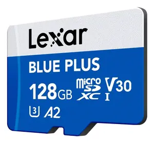 MicroSDXC memory card Lexar BLUE PLUS 128 GB UHS‑I U3 V30 170 MB/s