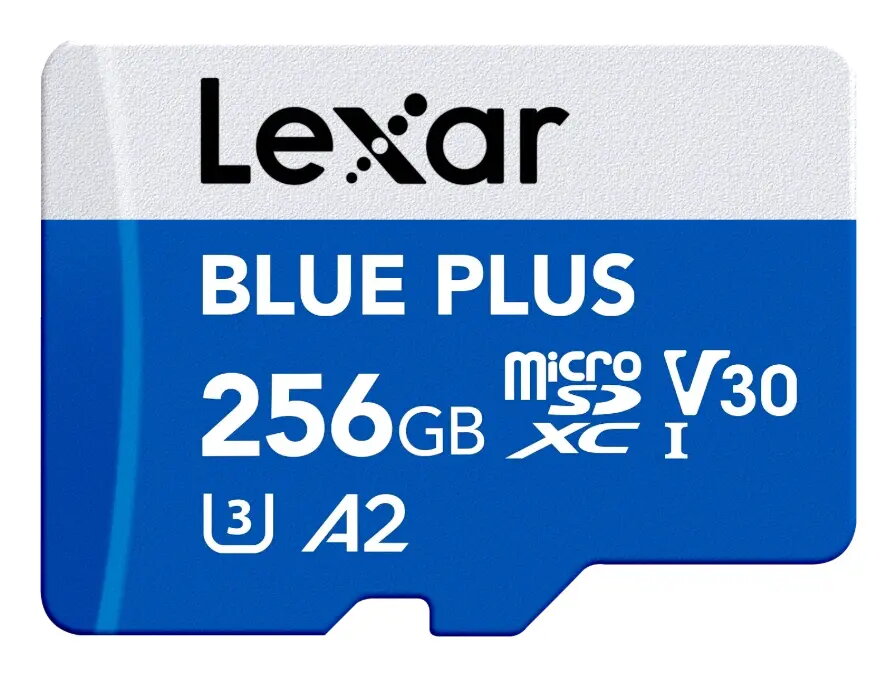 Lexar Blue Plus MicroSDXC UHS-I Atmiņas