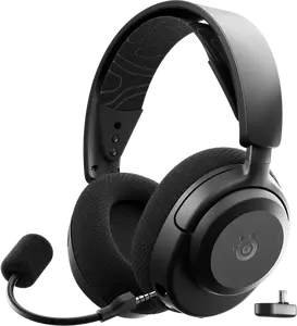 Гарнитура STEELSERIES Arctis Nova 3P беспроводная Bluetooth, охватывающие (circumaural), наушник-обод, 20–22000 Гц, 260 г, чёрная