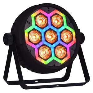 Прожектор Light4Me FRAME PAR 7x12 LED RGBW — сценический PAR-свет с 7×12W RGBW светодиодами
