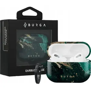 Slowmoose Burga Protective Case for AirPods Pro 2, Emerald Pool