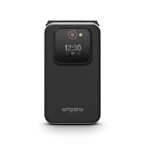 Кнопочный телефон для пожилых Emporia emporiaJOY-LTE — дисплей 2.8" (7.11 см), 4G, камера 2 МП, Single SIM, аккумулятор 1300 mAh, чёрный, 115 г
