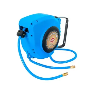 Hose reel Airpress 46576 with 9 m hose, 8×12 mm