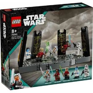LEGO Star Wars set Ahsoka Tano's Duel on Peridea 75385 – minifigures and buildable scenery