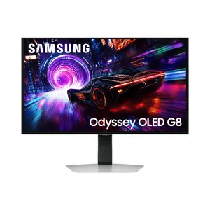 Монитор Samsung G81SF 27" (68,6 см) 4K UHD 3840x2160 OLED, 0,03 мс, серебристый