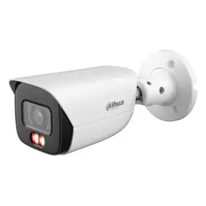 Bullet IP kamera DAHUA IPC-HFW3649E-AS-IL — 6 MP CMOS, 3288×1850, PoE, DC, griestu/sienas stiprinājums, balta