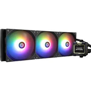 CPU Cooler Thermalright Frozen Warframe 420 BLACK ARGB — 140mm ARGB Fans, 420mm Radiator