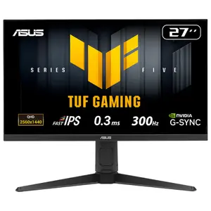 ASUS TUF Gaming VG27AQML5A Computer Monitor 27" Wide Quad HD Fast IPS 2560 x 1440 300Hz Black