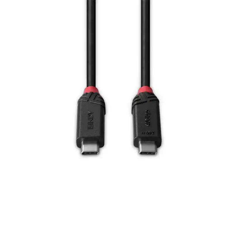 Lindy 0.5m USB4 240W Type C Cable Photo 4