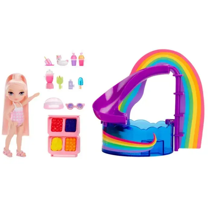 MGA Entertainment Rainbow High Little Pool Day with Blush Photo 3
