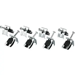 Sink mounting clips set deante XZL00KU00, 8 pieces, for securing kitchen sink