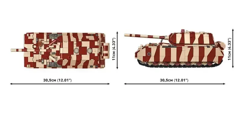 Cobi Panzer VIII Maus 1:35 modelis Photo 5