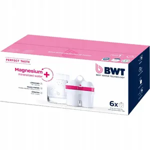 Mineralized Water BWT magnesium bottles 6-pack by BWT (MPN 125681749)