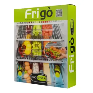 Refrigerator shelf gio'style Frigo 38–53.3 x 35.5 x 8.7 cm – universal adjustable shelf