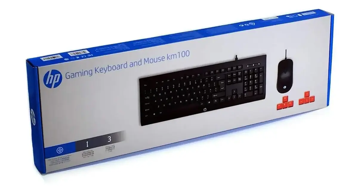 HP KM100 wired keyboard and mouse set Photo 4