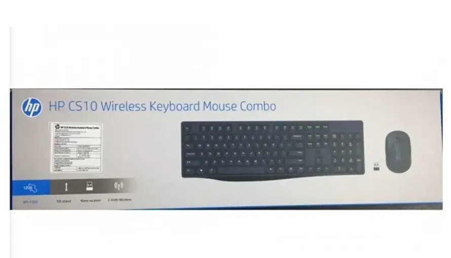 Wireless keyboard and mouse HP CS10 Photo 5