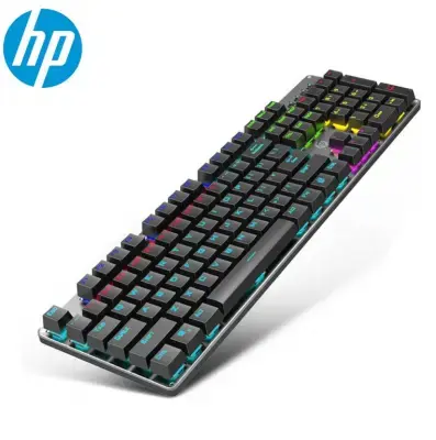 Mechanical gaming keyboard HP GK100F RGB USB Photo 3