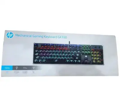 Mechanical gaming keyboard HP GK100F RGB USB Photo 4