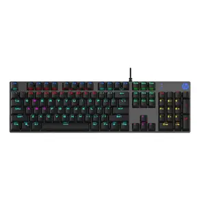 Mechanical gaming keyboard HP GK400F RGB USB — mechanical switches, RGB backlight, wired USB connection