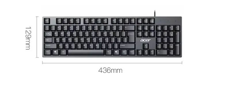 Wired Keyboard Acer K-212B USB Photo 2