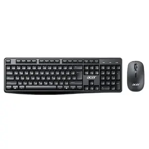 Wireless keyboard and mouse set Acer LK41-2K USB, English layout, black