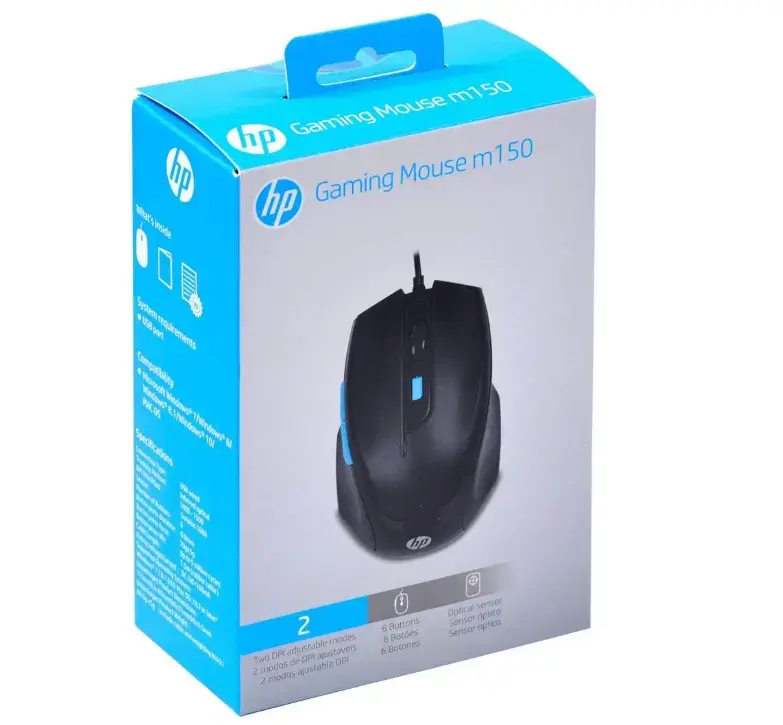 Мышка HP M150 Wired Gaming Optical Mouse Photo 4