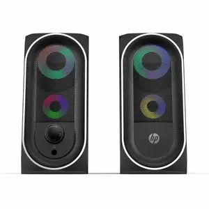 Проводные колонки для ПК HP DHE-6001 черного цвета мощностью 6 Вт с диапазоном частот 150 - 20000 Гц