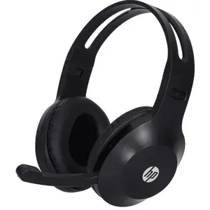 Over-ear wired headphones HP DHH-1601 with noise isolation, black