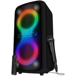 Portatīvais skaļrunis SV-022686, Melns