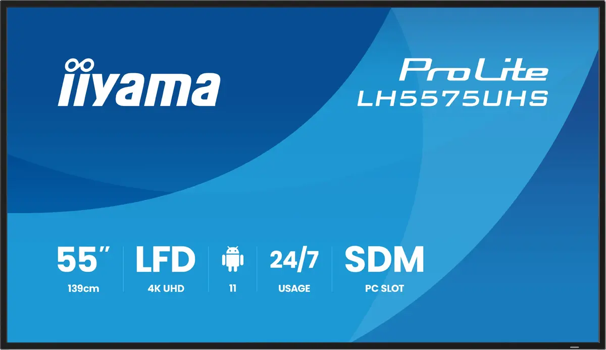 Монитор iiyama 55" 4K UHD Photo 2