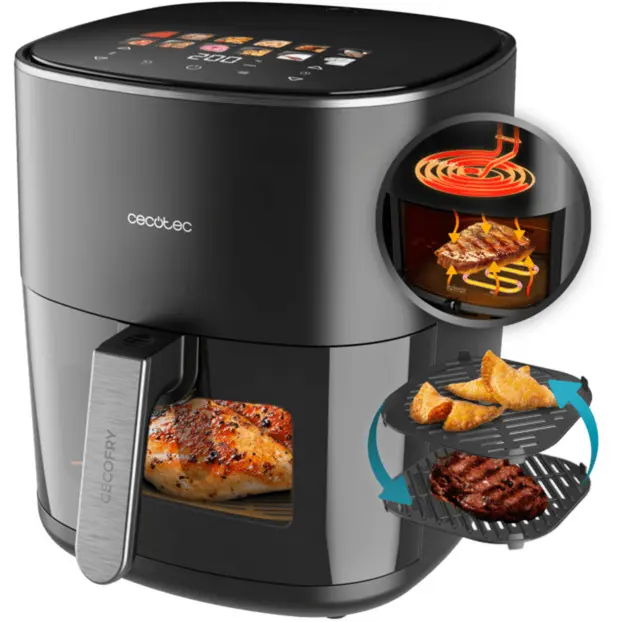Аэрогриль CECOTEC Cecofry&Grill Duoheat 6500 Photo 5