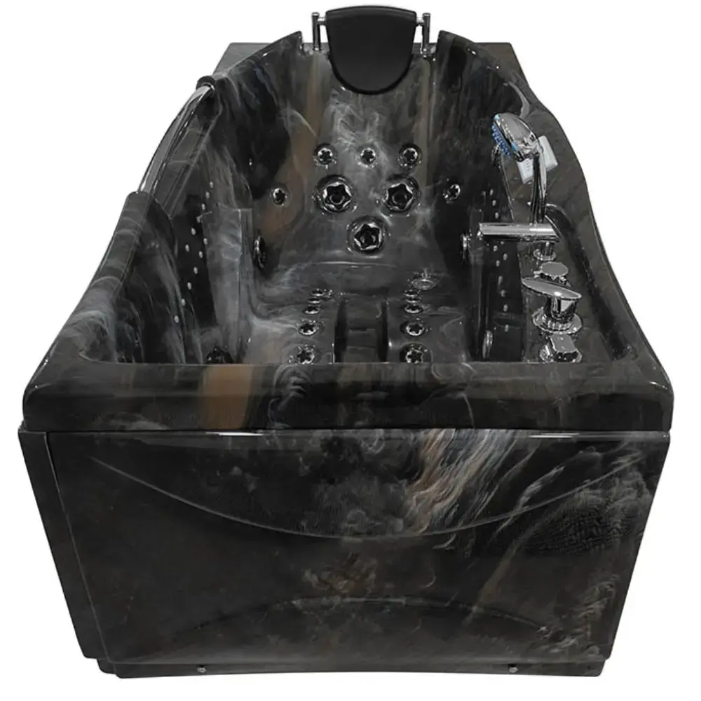 AMUE AMUS-1050 Left Coffee massage bathtub Photo 5