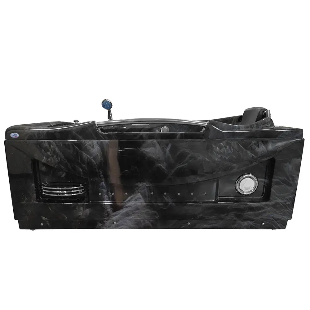 AMUE AMUS-1050 Right Coffee massage bathtub 174x88 cm Photo 3