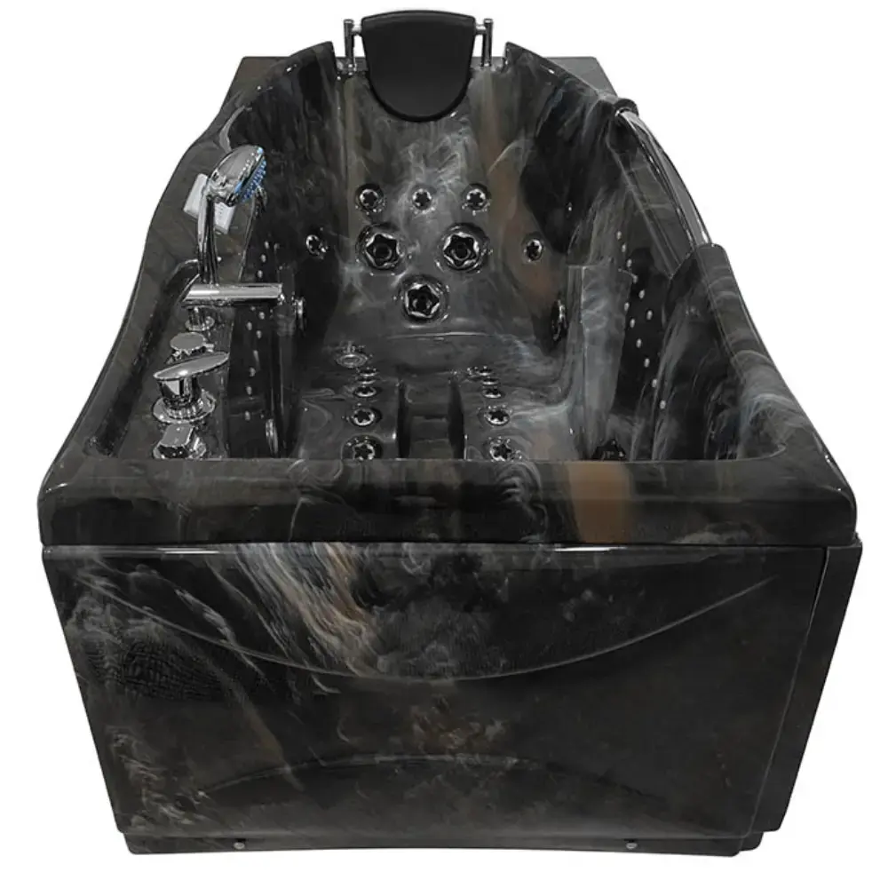 AMUE AMUS-1050 Right Coffee massage bathtub 174x88 cm Photo 5