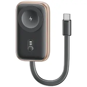 Wireless/USB-C 2-in-1 charger powerbank usams CD245 1200mAh portable charging kit